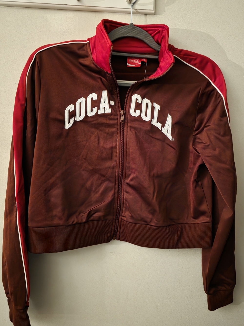 Coca-Cola Brown & Red Track Jacket